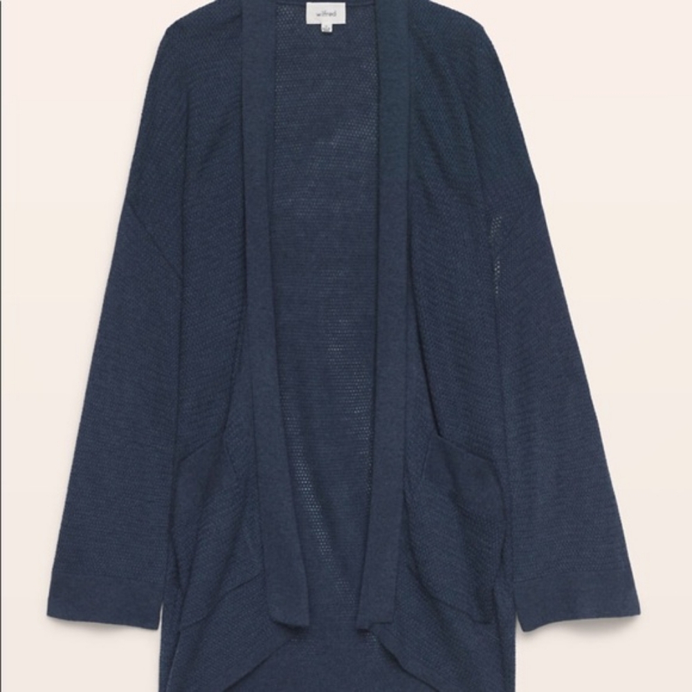 Wilfred, Copernick Cardigan, Blue, Medium